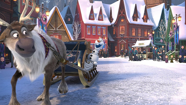 Frozen Songs, sven frozen, olafs frozen adventure, movie, olaf frozen Free HD Wallpaper