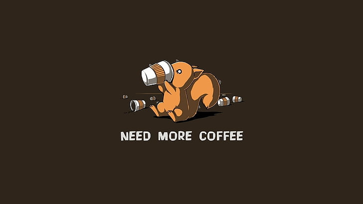 Funny Coffee Break Meme, cute, funny, food, coffee Free HD Wallpaper