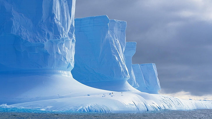 Ice Nature, iceberg  ice formation, ice, scenics  nature, tranquil scene Free HD Wallpaper