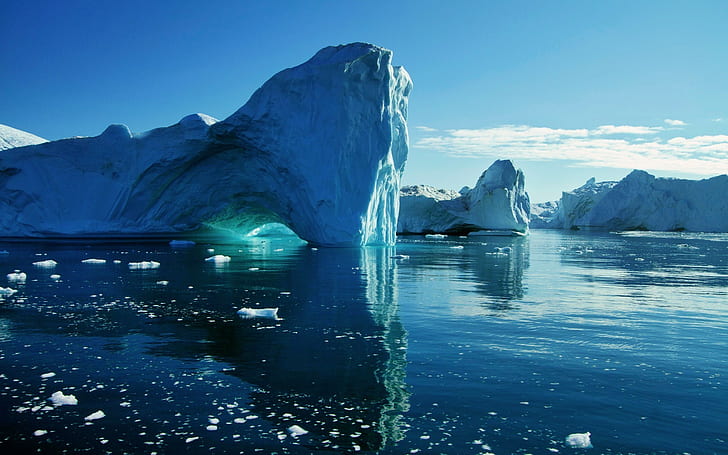 Iceberg Sea, arctic, iceberg Free HD Wallpaper