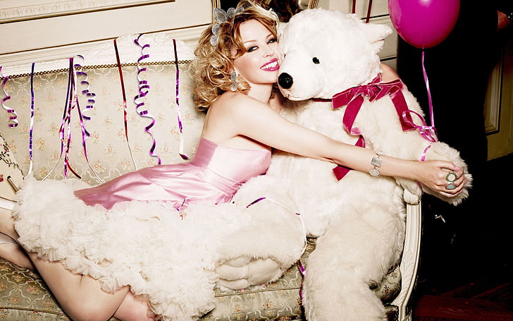 Kylie Minogue Magic, toy, kylie minogue, confetti, singer Free HD Wallpaper