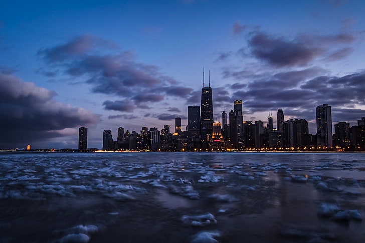 Lake Michigan Downtown Chicago, franklin center, lake michigan, 900 north michigan, united states Free HD Wallpaper