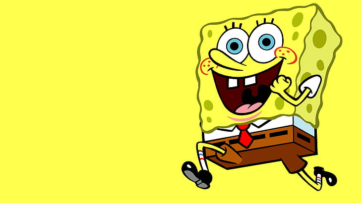 Mini Spongebob, cartooncomic, spongebob, yellow, squarepants Free HD Wallpaper