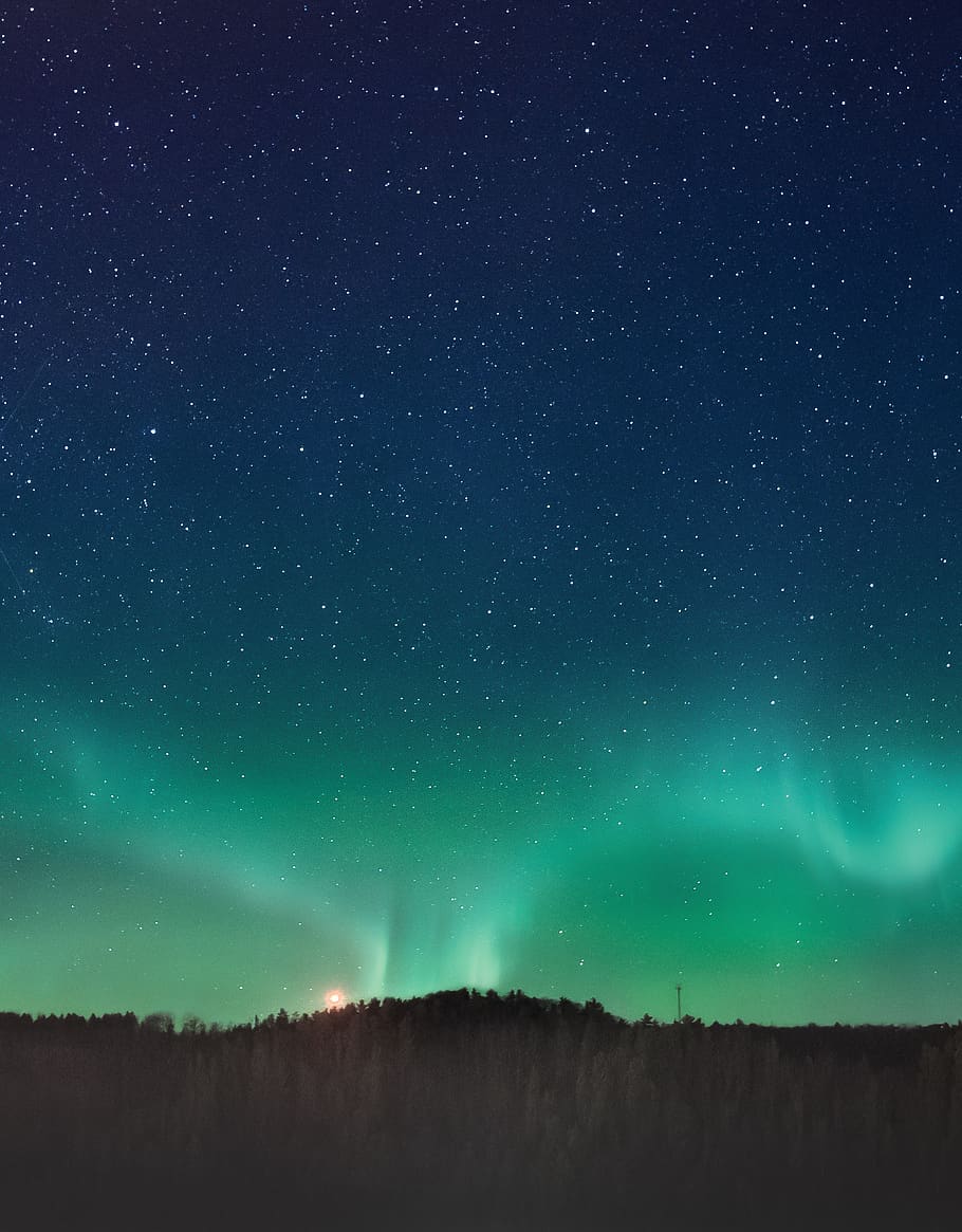 Minneapolis Skyline Silhouette, outdoors, midwest, astronomy, night