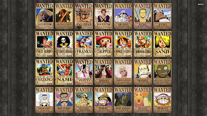 One Piece Wanted Poster Generator, one, poster, wanted, piece Free HD Wallpaper