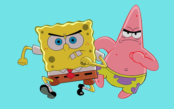 Patrick Cartoon, patrick, people, food, star Free HD Wallpaper