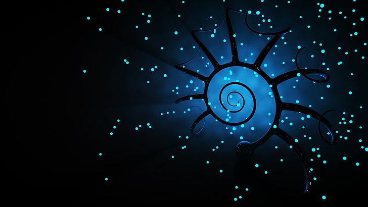 Spinning Spiral, light  natural phenomenon, shape, geometric shape, symbols Free HD Wallpaper