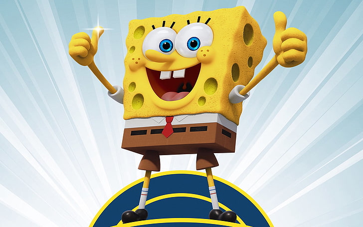 Spongebob Vector, outdoors, nature, men, art Free HD Wallpaper