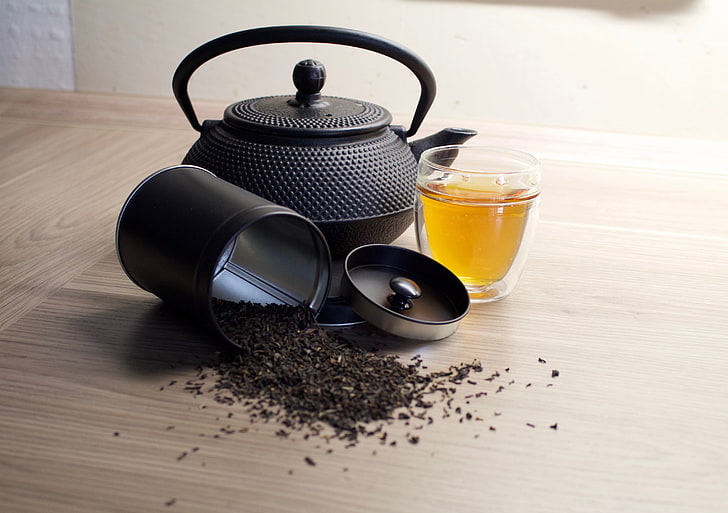 Tea Brewing, wood  material, container, freshness, tea cup Free HD Wallpaper