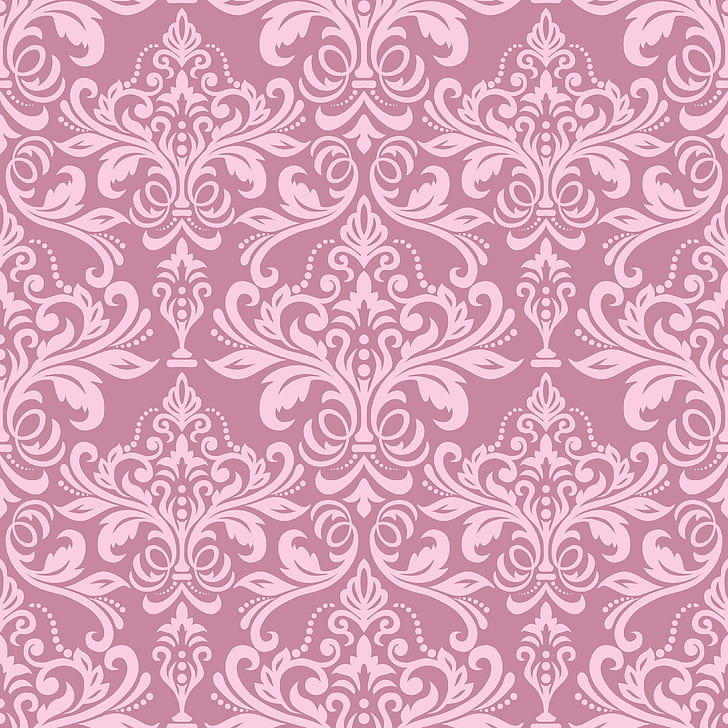 vintage, pink, classic, pattern Free HD Wallpaper