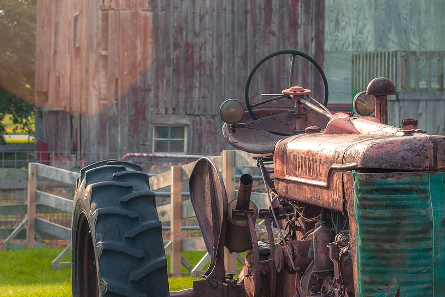 wheel, no people, rusty, obsolete Free HD Wallpaper