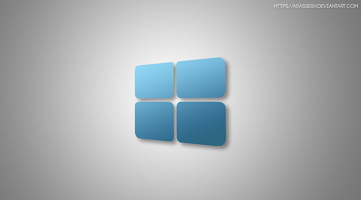 White Windows 1.0, gray, windows, cut out, directly above Free HD Wallpaper