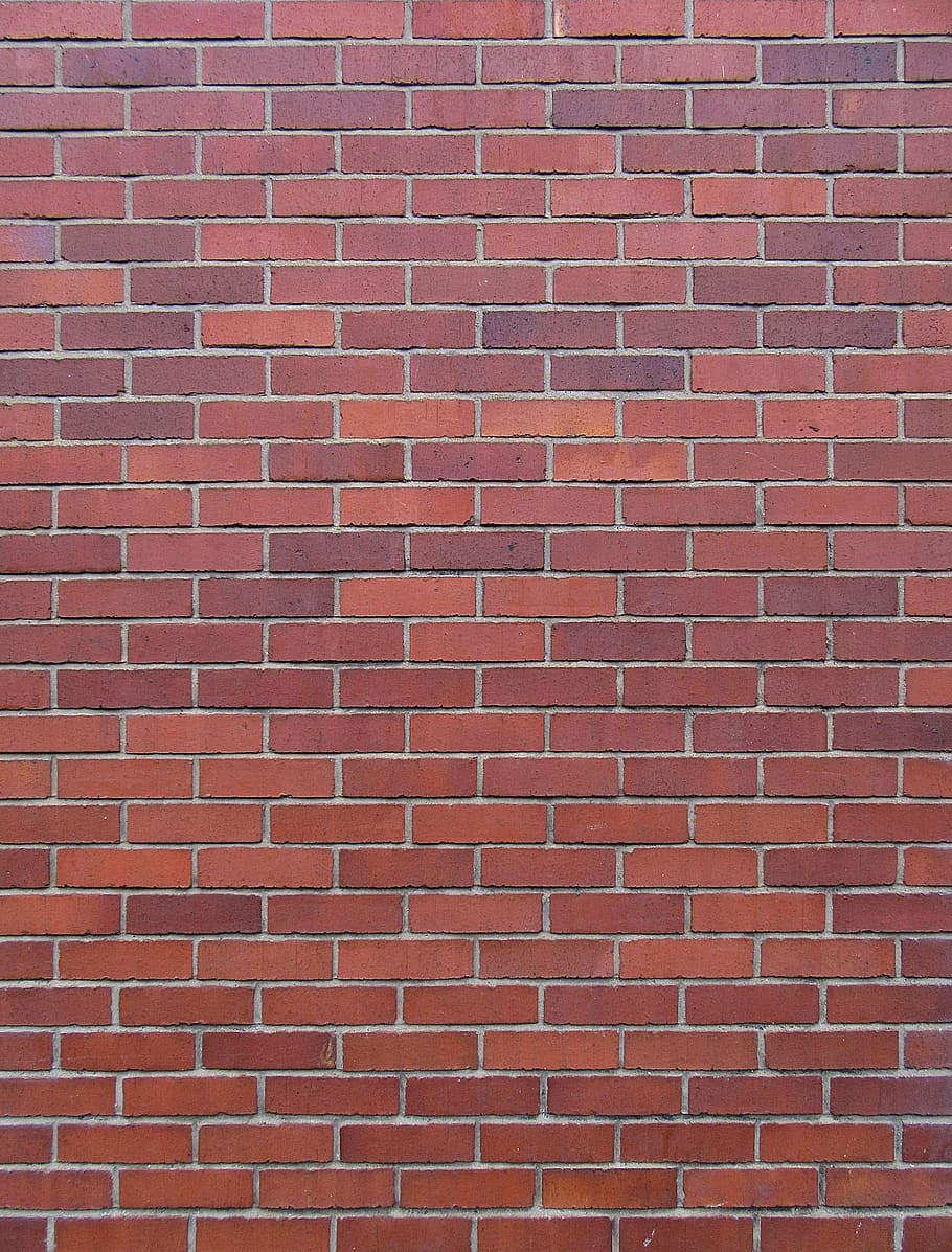 Brick Look, brick wall, barrel, brown, built structure