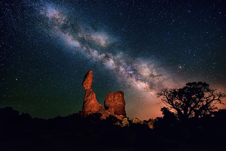 Bryce Canyon Stars, scenics, awe, majestic, idyllic Free HD Wallpaper