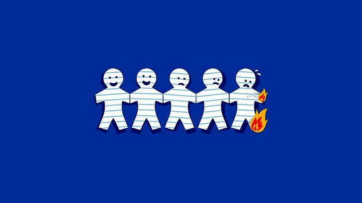 burning, humor, simple, paper Free HD Wallpaper