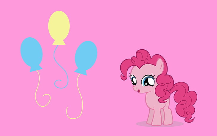 Fluttershy, pie, pony, pinkie Free HD Wallpaper