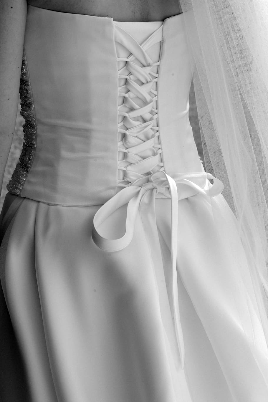 Front Lacing Corset, dress, wedding, event, design Free HD Wallpaper