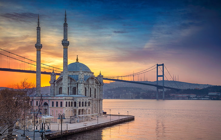 Istanbul Bosphorus, strait, turkey, ortakoy, istanbul Free HD Wallpaper