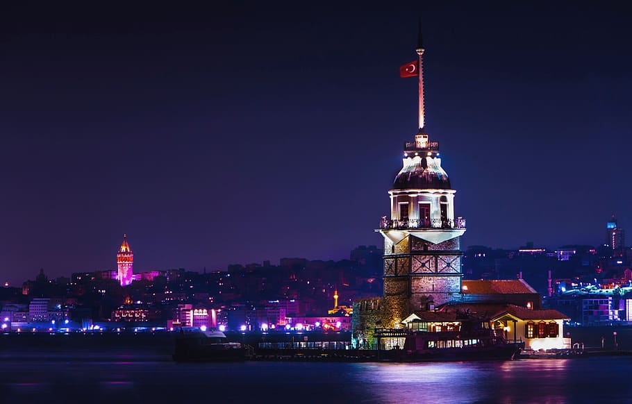Istanbul Grand Bazaar, sky, turkey, byzantine, waterfront Free HD Wallpaper