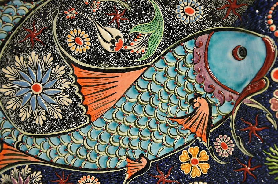 Japanese Koi, art and craft, koi, creativity, cultures Free HD Wallpaper