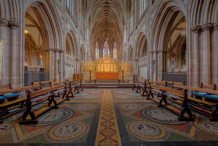 Lichfield Shops, religious, flooring, quire, sacred Free HD Wallpaper