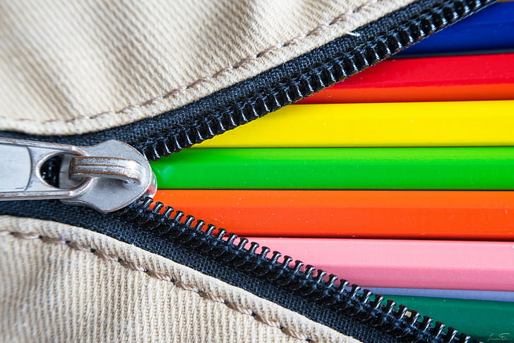 multi colored, cloth, pencil  case, colorful Free HD Wallpaper