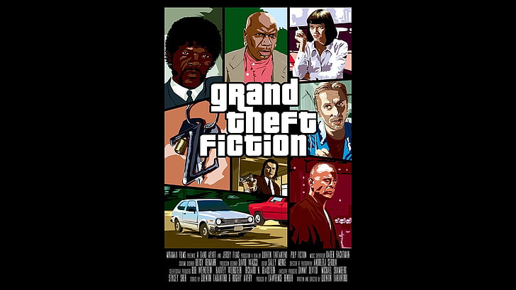 Pulp Fiction ClipArt, text, creativity, human representation, indoors