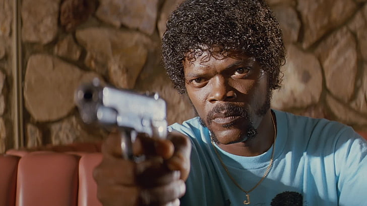 Pulp Fiction Ezekiel 25:17, hair, hairstyle, young adult, mature adult Free HD Wallpaper