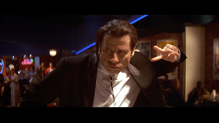 Pulp Fiction Twist, Movies, entertainment, art, 1920x1080 Free HD Wallpaper