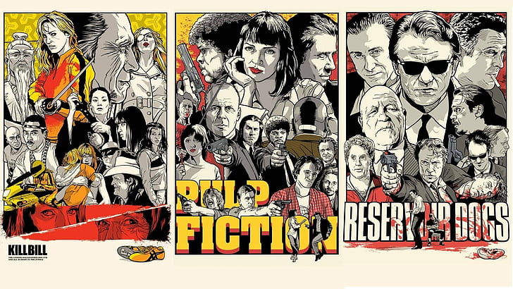 Quentin Tarantino Characters, models, female, bill, art Free HD Wallpaper