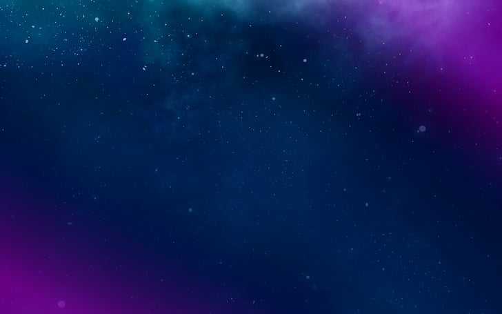 Ubuntu Nature, lubuntu, starry sky, stock, blue Free HD Wallpaper