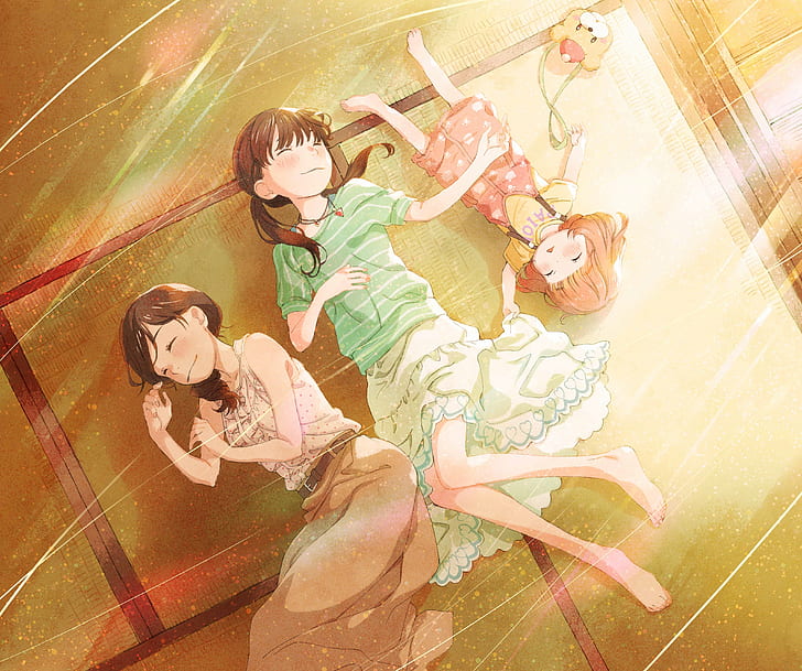 Anime Wood Floor, hinata kawamoto, momo kawamoto, march comes in like a lion, anime Free HD Wallpaper