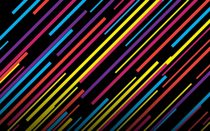 Black and Purple Striped Fabric, low angle view, full frame, night, no people