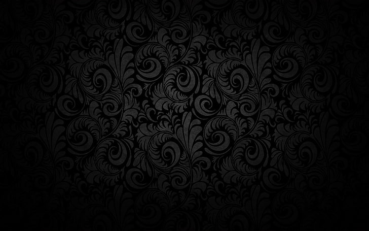 Black Herringbone Pattern, vignette, copy space, retro styled, fashion Free HD Wallpaper