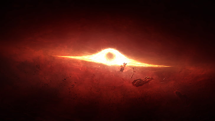 black hole, render, mass effect 2, the suicide mission Free HD Wallpaper