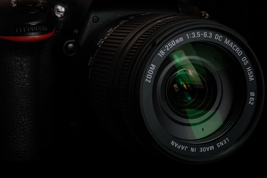 Canon EOS Digital Camera, low key, near, rings, empty Free HD Wallpaper