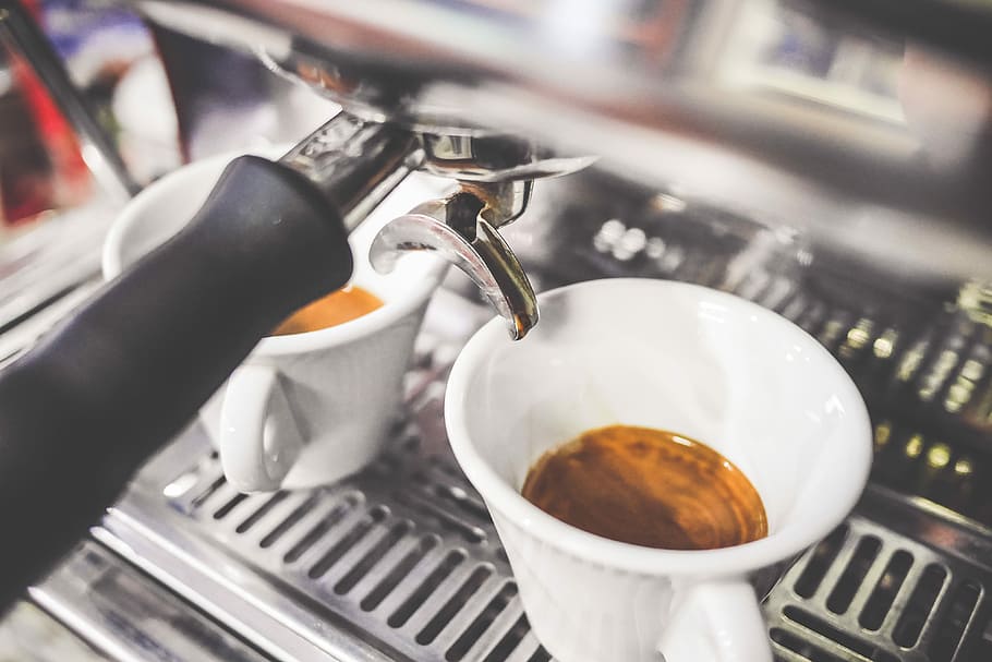 Coffee Grinder, mug, cappuccino, hand, espresso Free HD Wallpaper