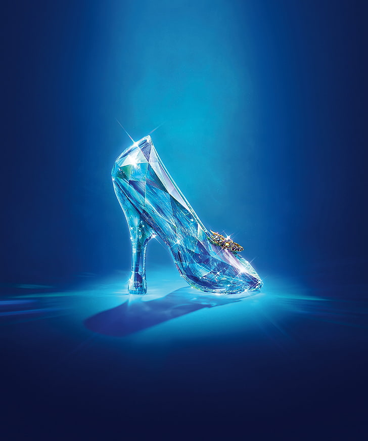 Disney Movies, precious gem, digital composite, illuminated, cinderella Free HD Wallpaper