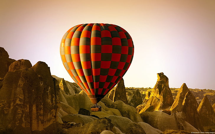 Free Themes Windows 10, cappadocia, outdoors, multi colored, windows Free HD Wallpaper