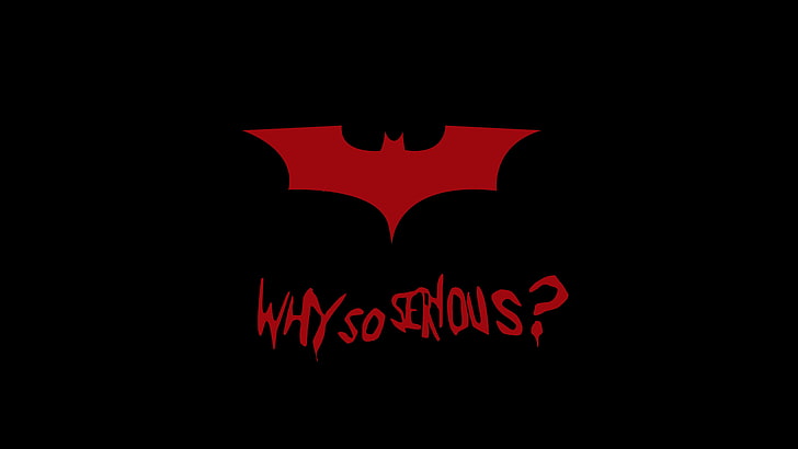 Joker From Batman Quotes, minimal, joker, batman, why so serious Free HD Wallpaper