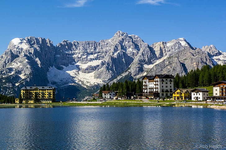 Lakes Italia Rilassa, cortina dampezzo, trekking, elements, footpaths Free HD Wallpaper