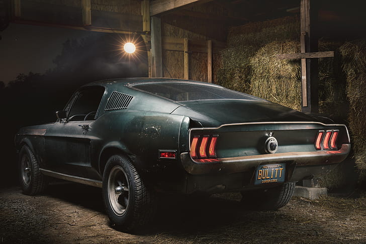 McQueen Bullitt Mustang, ford, 2018 cars, mustang, ford mustang