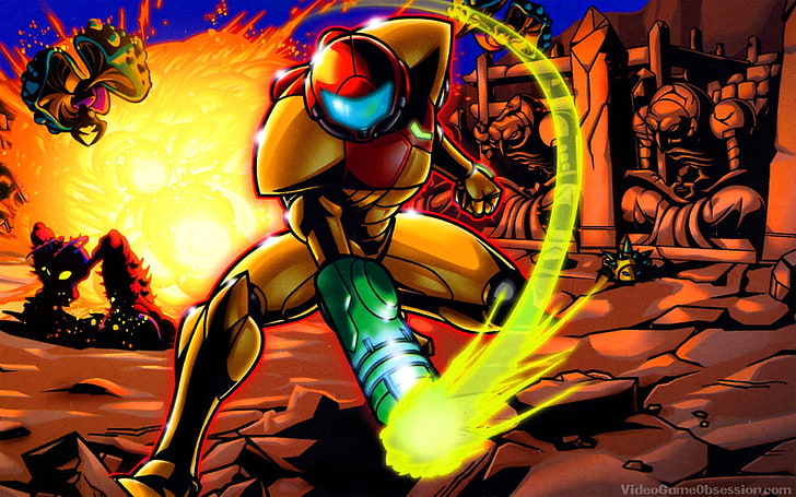 Metroid Zero Mission Mother Brain, no people, pattern, sculpture, samus aran Free HD Wallpaper