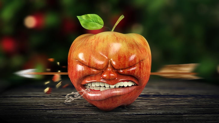 Phone 3D Model, smiling, jack o lantern, anthropomorphic face, halloween Free HD Wallpaper