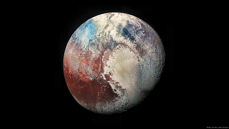 Pluto Heart Shape, nasa, pluto