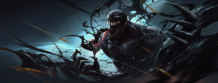 Venom, artwork, venom Free HD Wallpaper