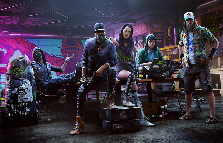 Watch Dogs 2, playstation 4, watch dogs 2, xbox one Free HD Wallpaper