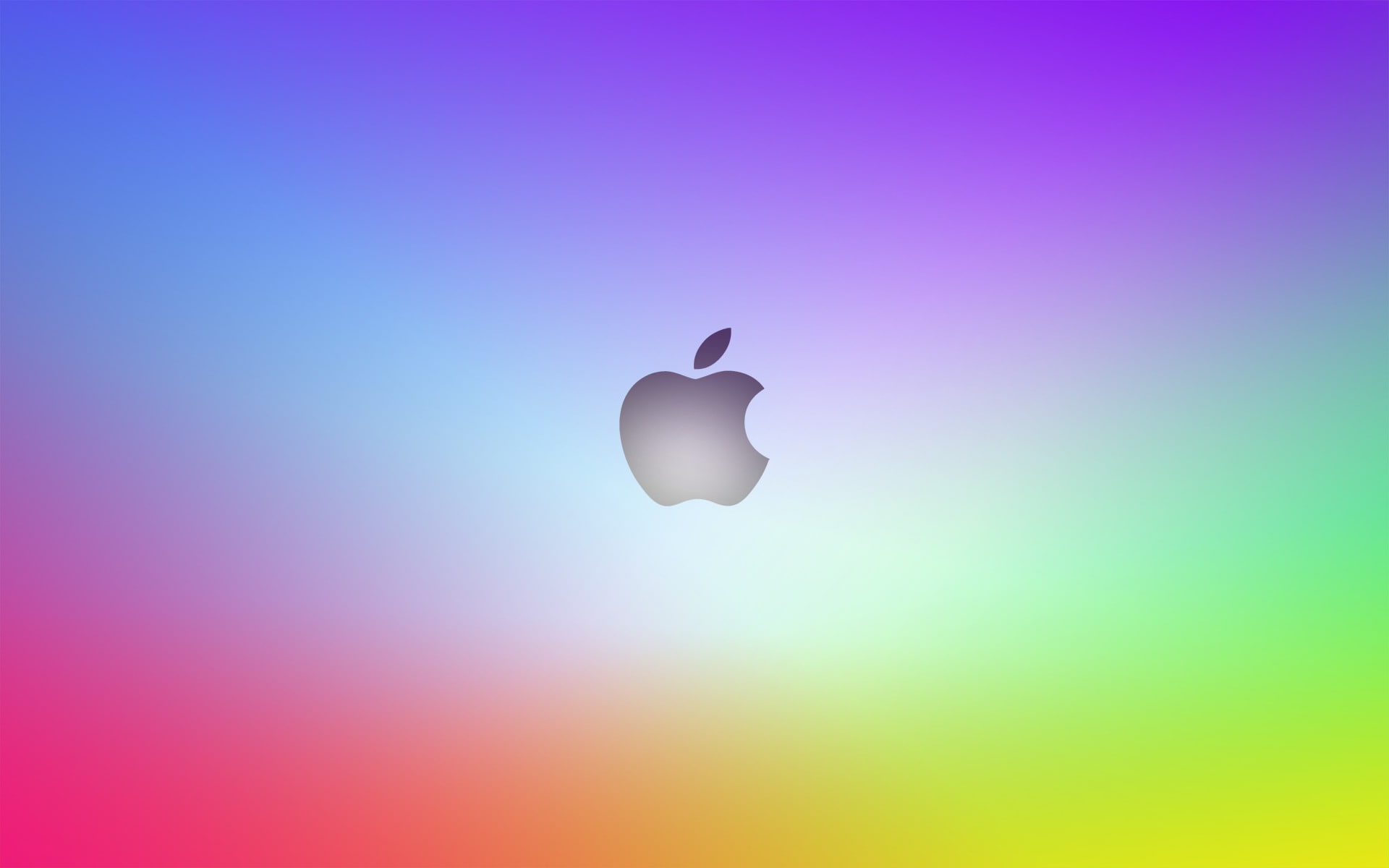Cool Colorful Apple, outdoors, apple, pink color, one animal