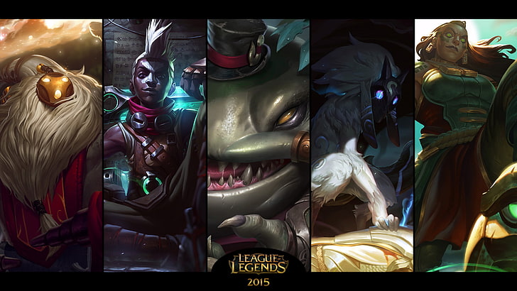 ekko league of legends, illaoi league of legends, league of legends, kindred league of legends