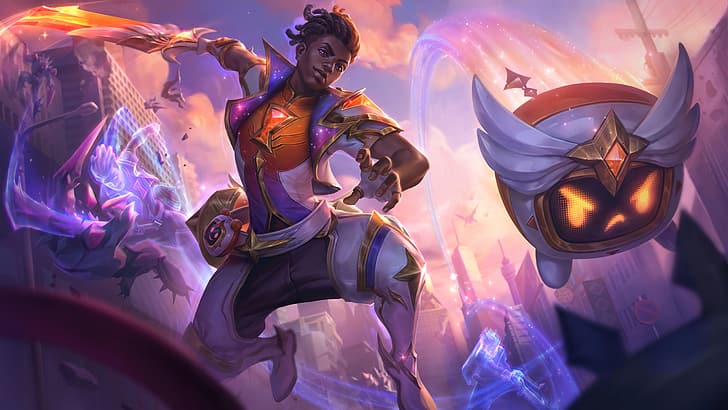 ekko leauge of legends, league of legends, star guardian, gzg